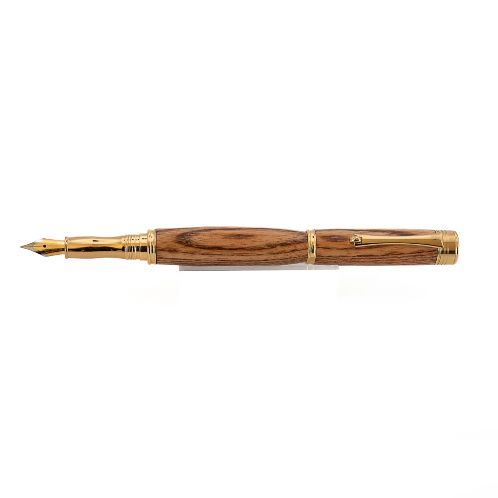 Kentucky Coffee Tree Fountain Pen with Gold Plated Fittings (1141)