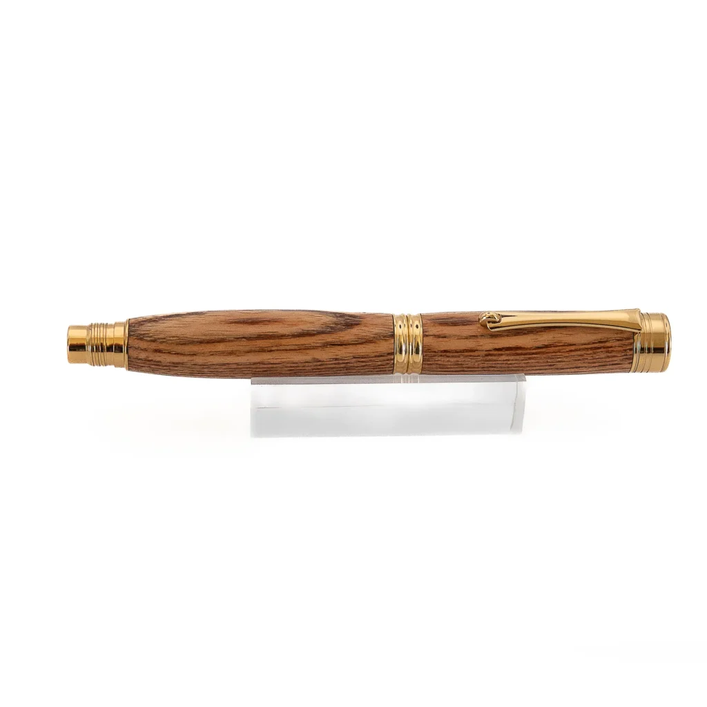 Kentucky Coffee Tree Fountain Pen with Gold Plated Fittings (1141)