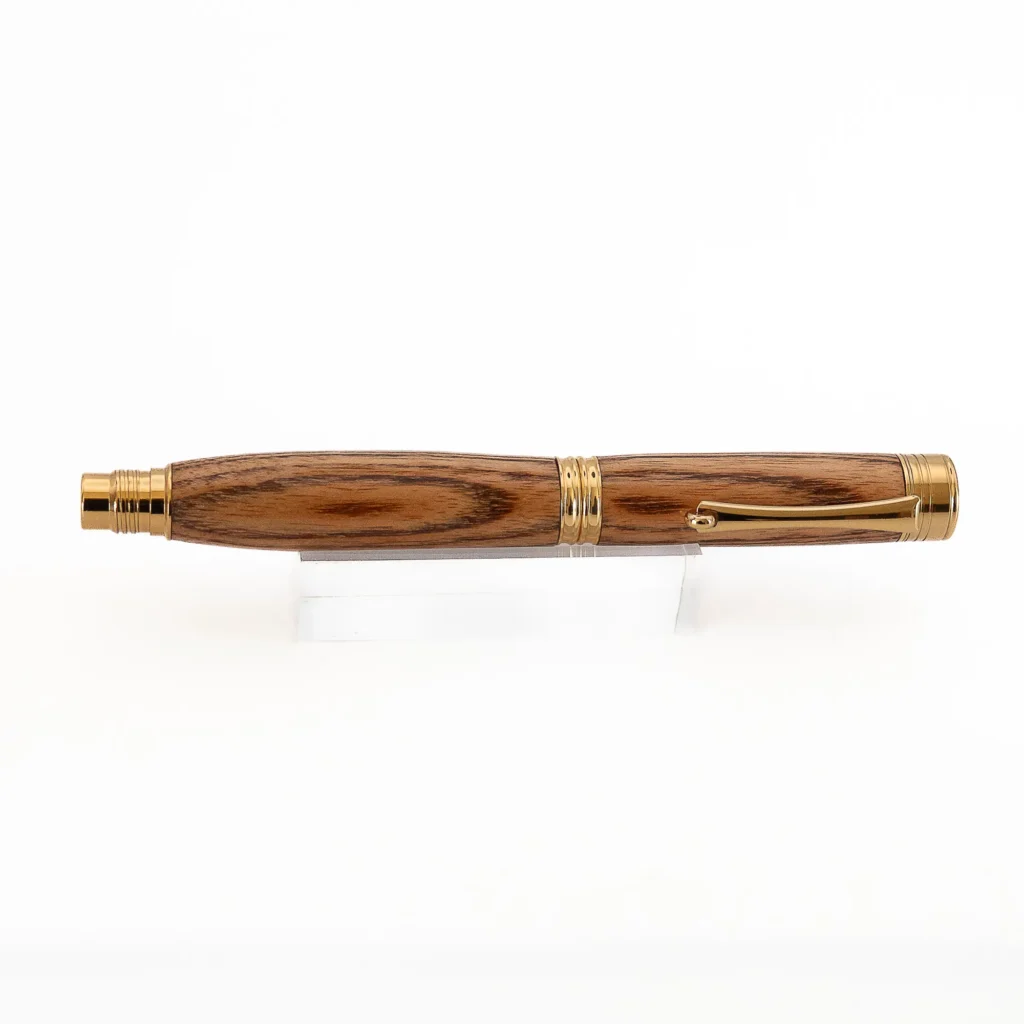 Kentucky Coffee Tree Fountain Pen with Gold Plated Fittings (1141)