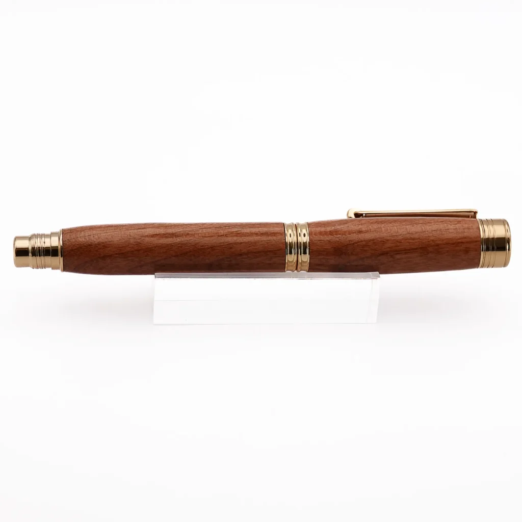 Cherry Fountain Pen with Gold Plated Fittings (1146)