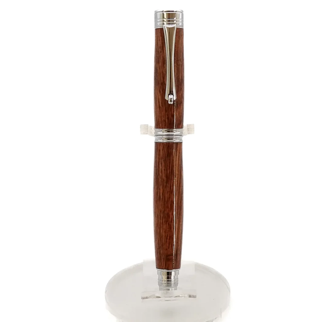 Golden Oak Rollerball Pen with Chrome Plated Fittings (1184)