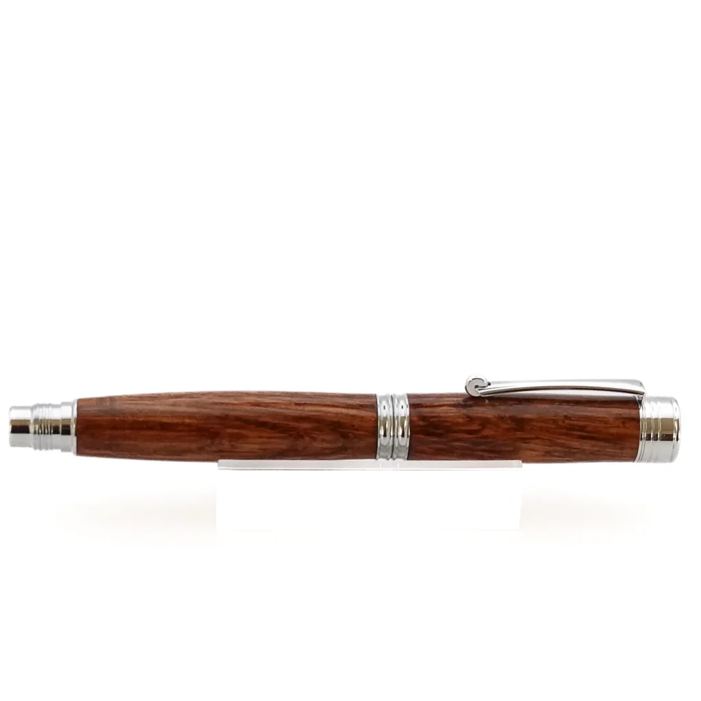 Golden Oak Rollerball Pen with Chrome Plated Fittings (1184)