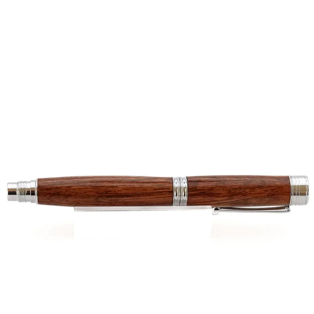 Golden Oak Rollerball Pen with Chrome Plated Fittings (1184)