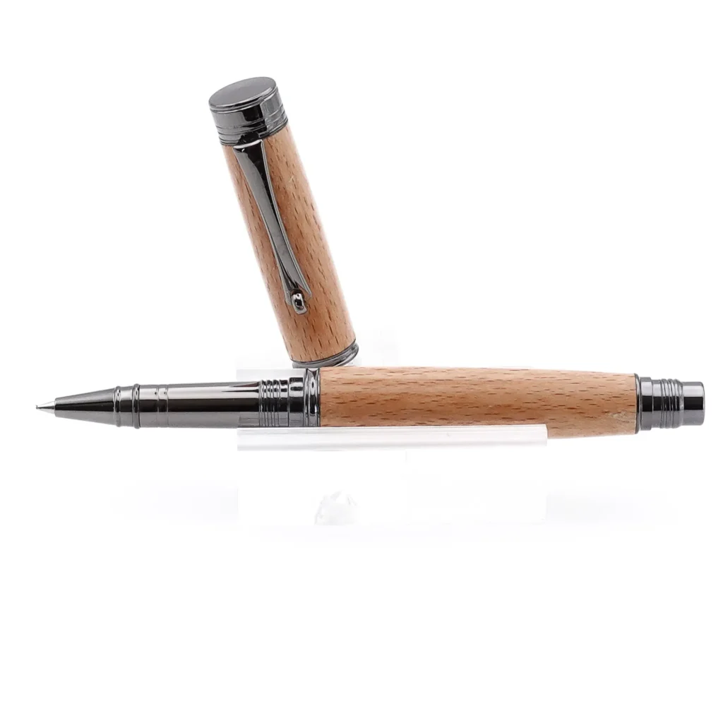 Beech Rollerball Pen with Gun Metal Fittings (447)