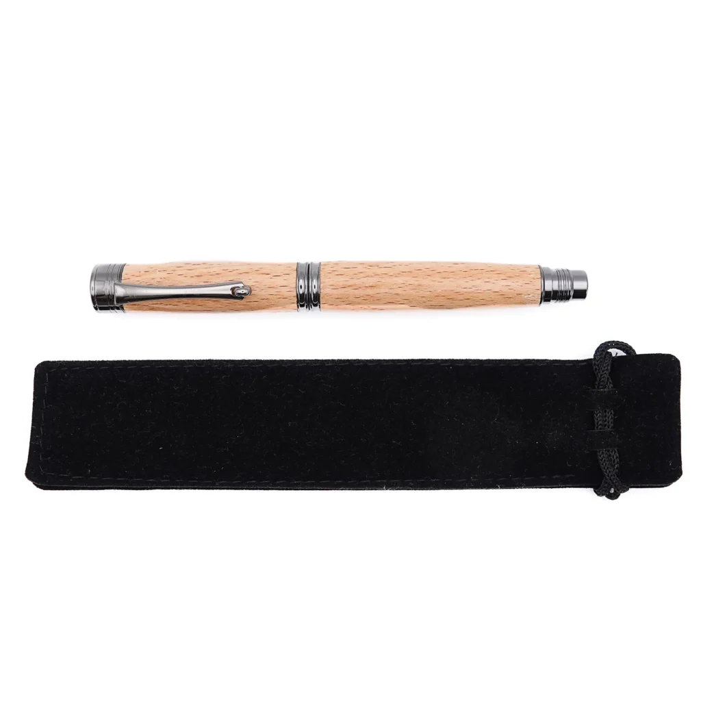 Beech Rollerball Pen with Gun Metal Fittings (447)