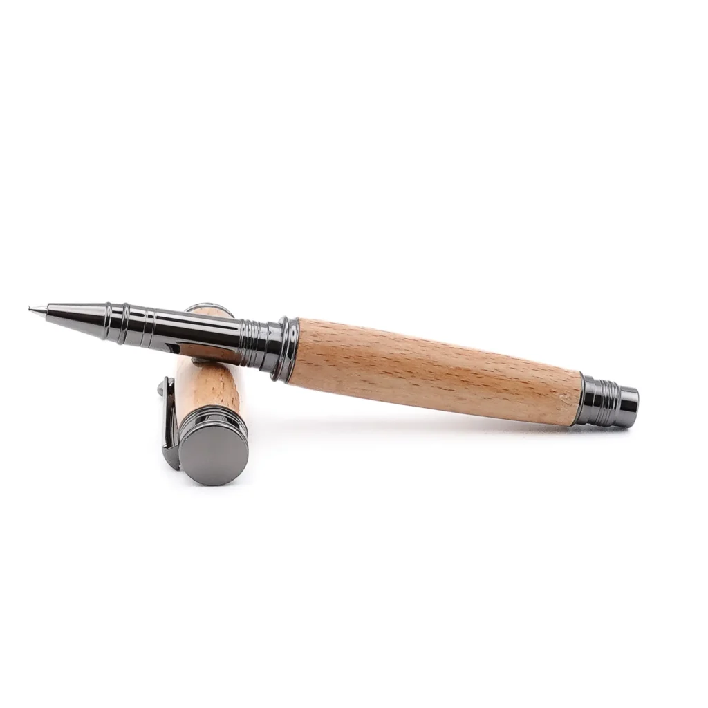 Beech Rollerball Pen with Gun Metal Fittings (447)