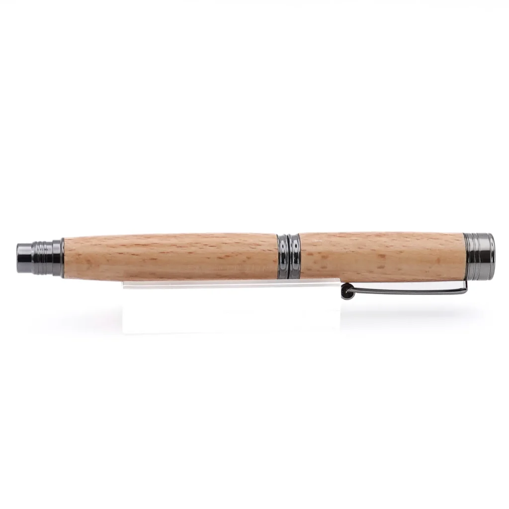 Beech Rollerball Pen with Gun Metal Fittings (447)