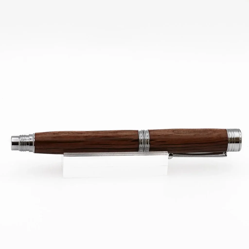 Holm Oak Rollerball Pen With Chrome Plated Fittings (1202)