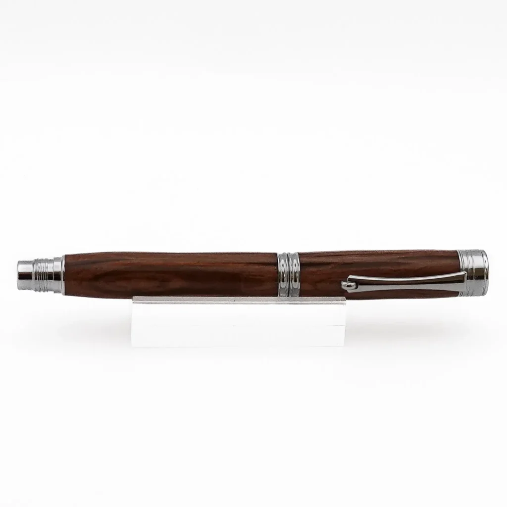 Holm Oak Rollerball Pen With Chrome Plated Fittings (1202)