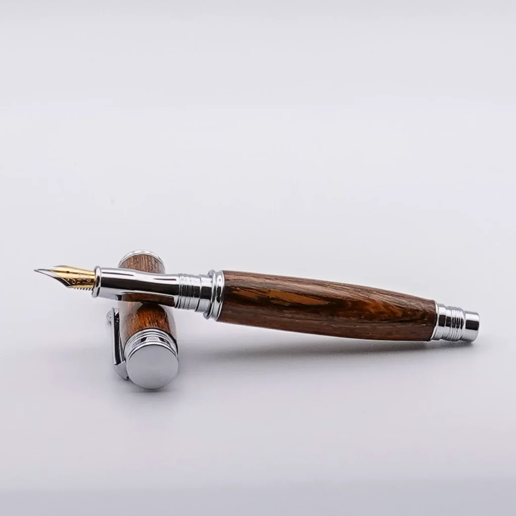 Panga Fountain Pen with Chrome Plated Fittings