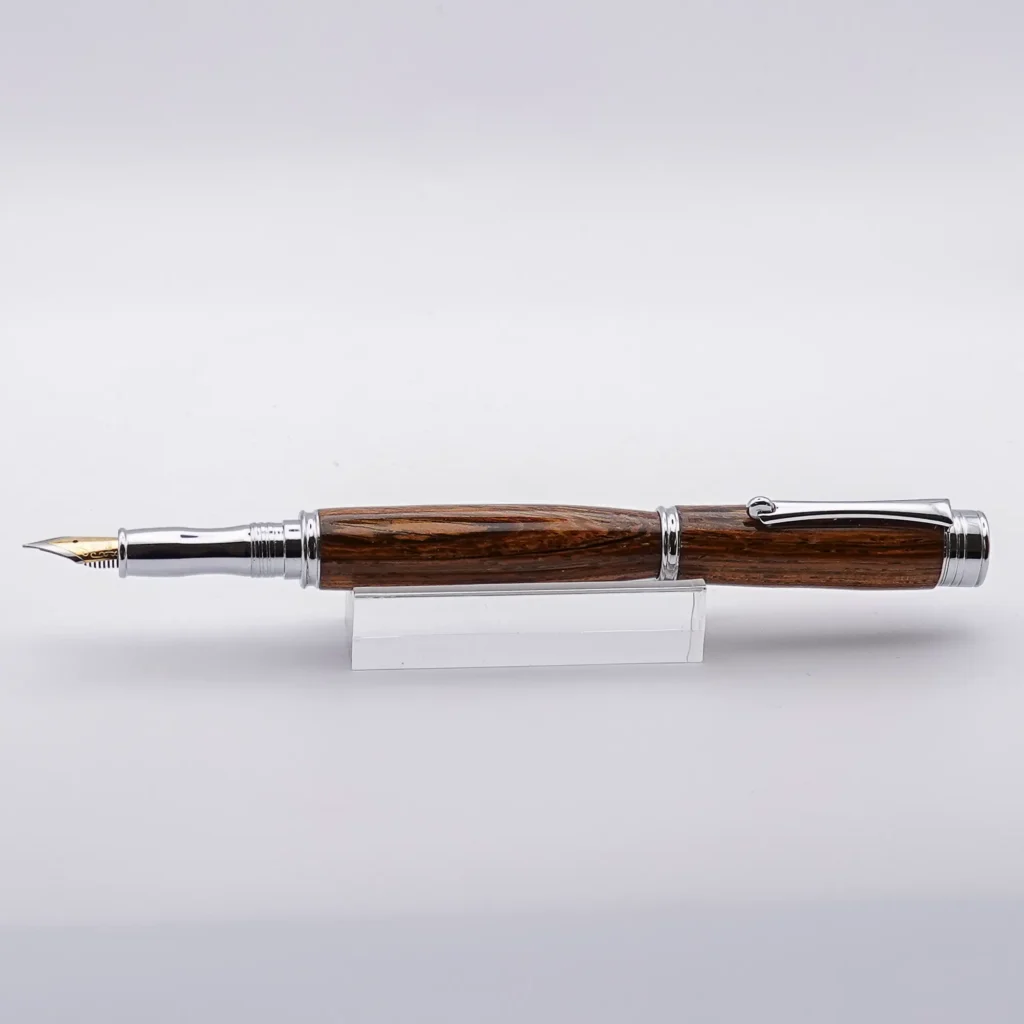 Panga Fountain Pen with Chrome Plated Fittings