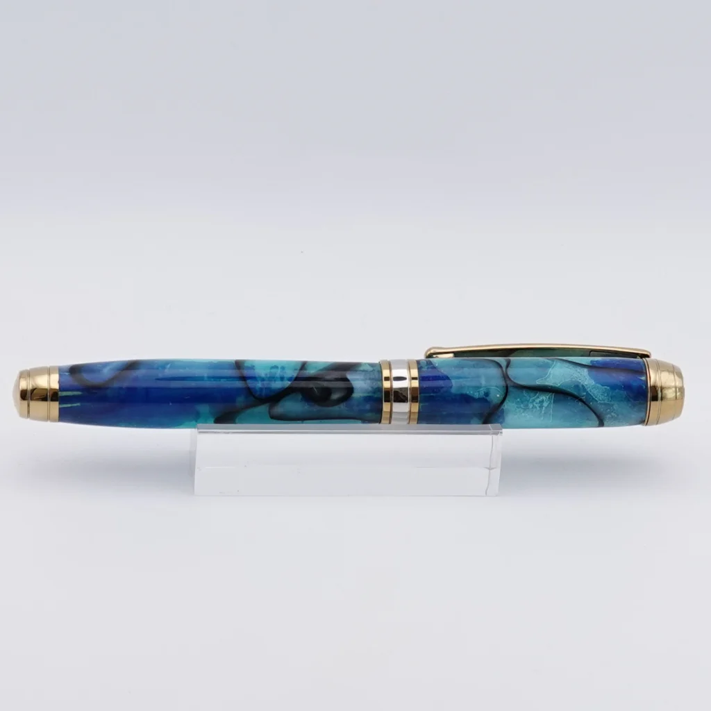 Blue and Black Luxury Fountain Pen
