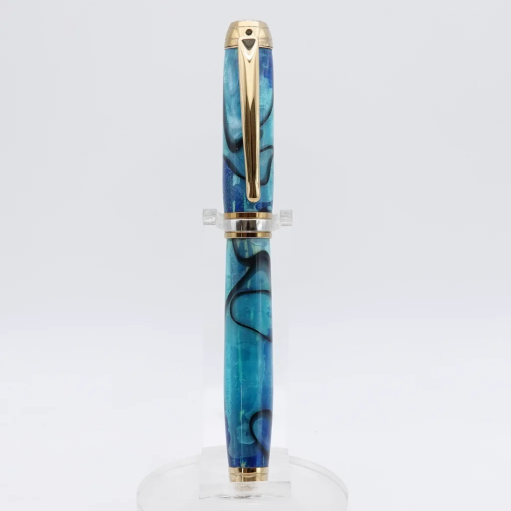 Blue and Black Luxury Fountain Pen