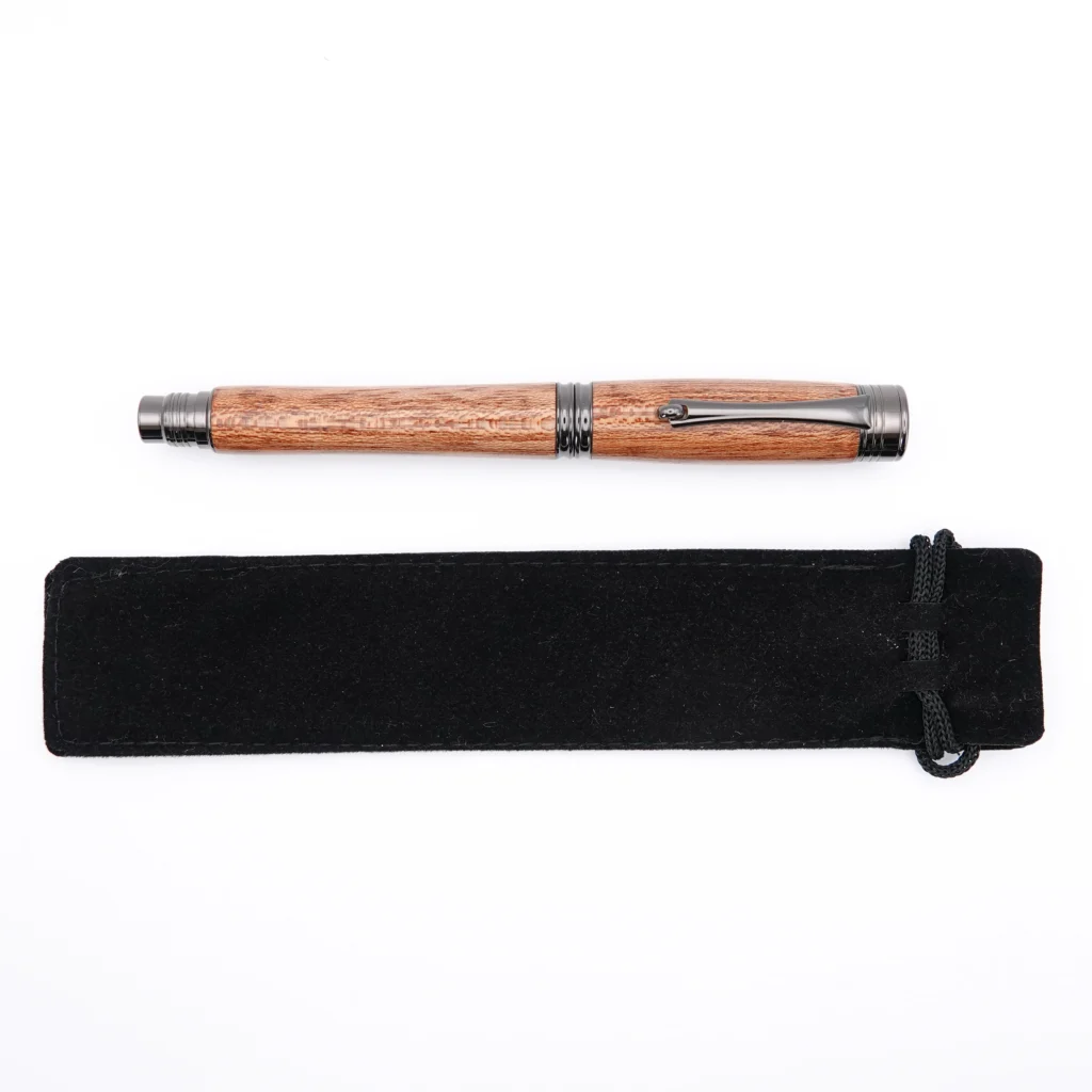 Meranti Rollerball Pen with Gun Metal Fittings (1241)