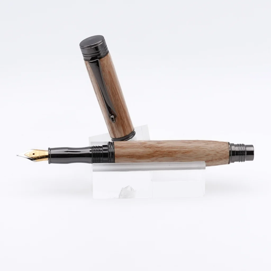 Lovely Ash Fountain Pen made from recycled timber (1246)