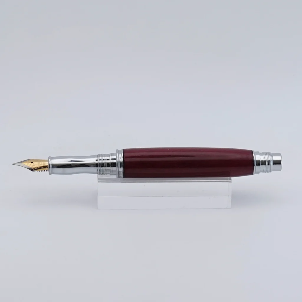 Fountain Pen with Chrome Plated Fittings
