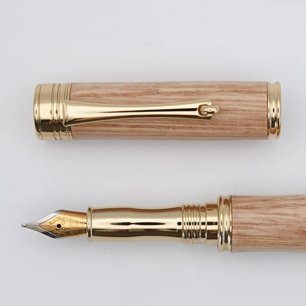 Sweet Chestnut Fountain Pen with Gold Plated