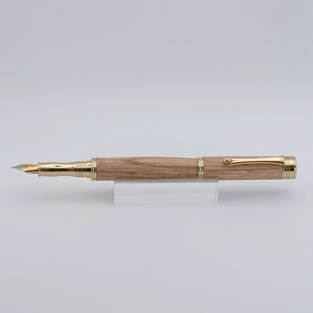 Chestnut Fountain Pen with Gold Plated