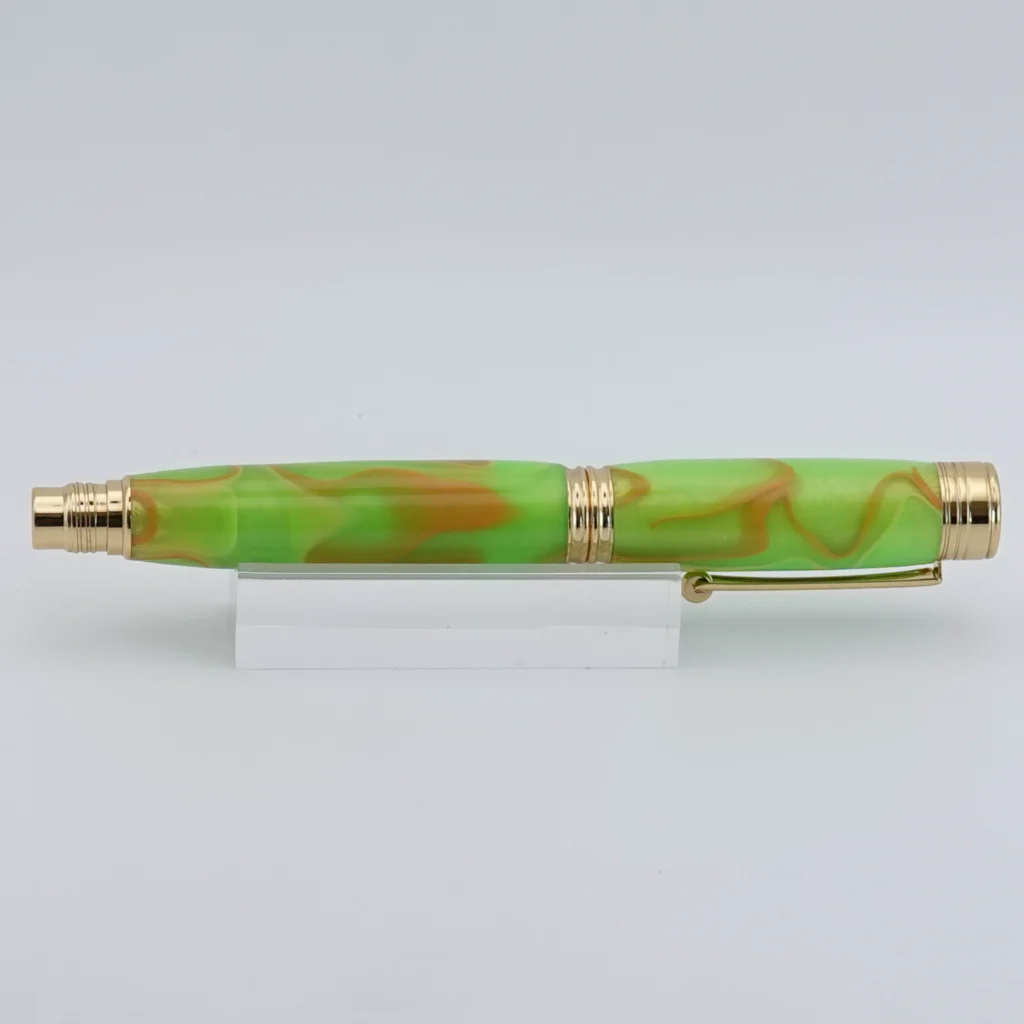 Multicoloured Fountain Pen with Gold Plated Fittings