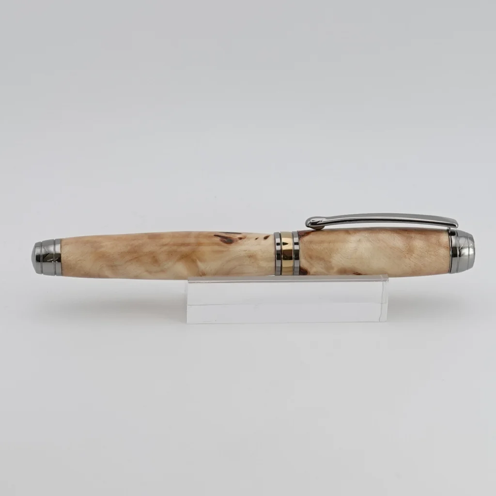 Burr Poplar Luxury Fountain Pen