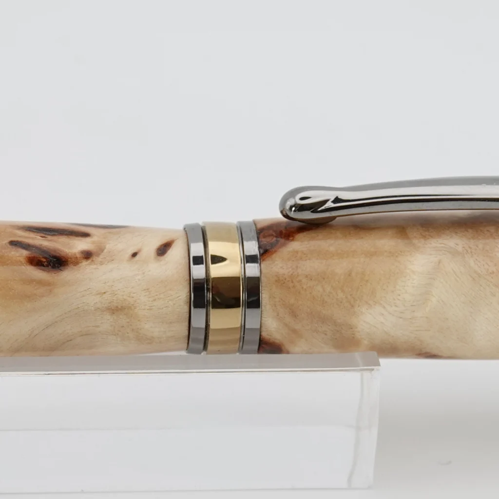 Burr Poplar Luxury Fountain Pen