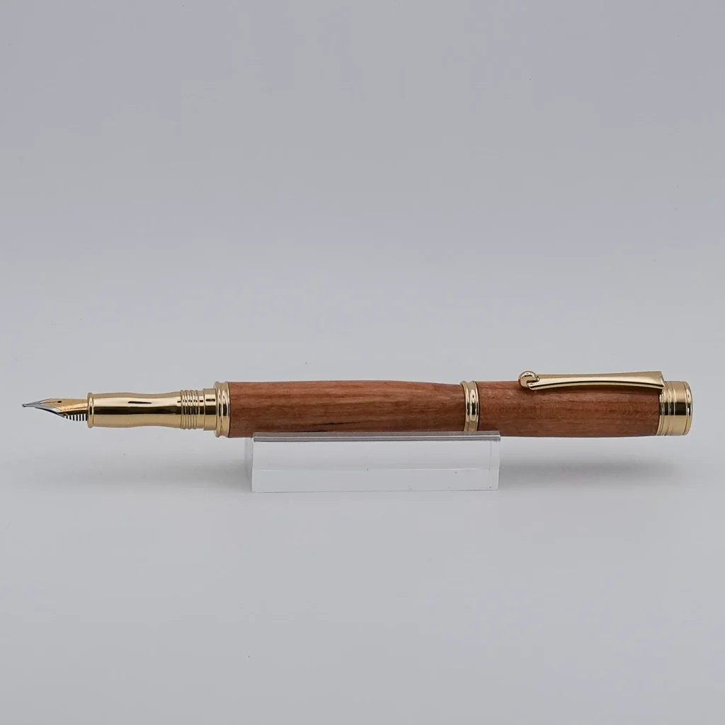 Black Cherry Fountain Pen with Gold Plated Fittings (1299)