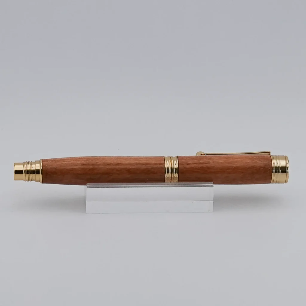 Black Cherry Fountain Pen with Gold Plated Fittings (1299)