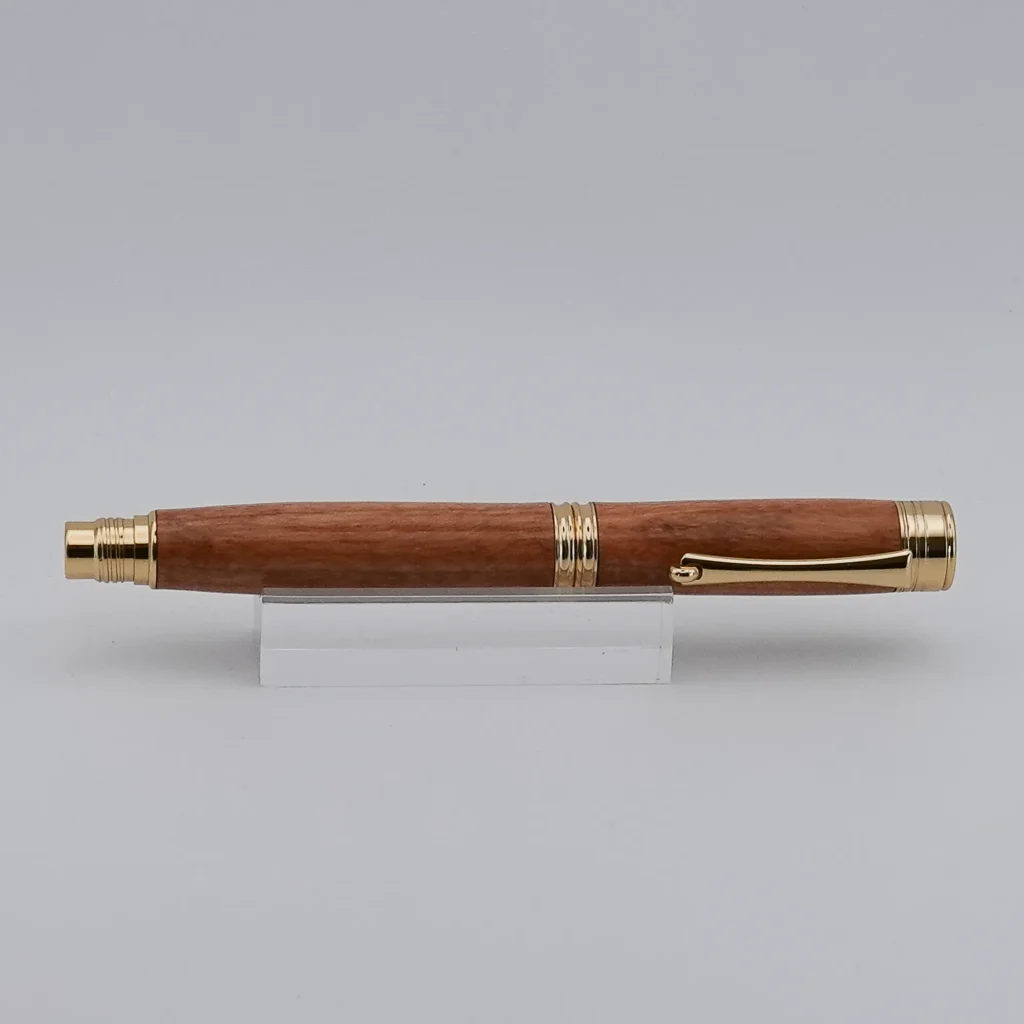 Black Cherry Fountain Pen with Gold Plated Fittings (1299)